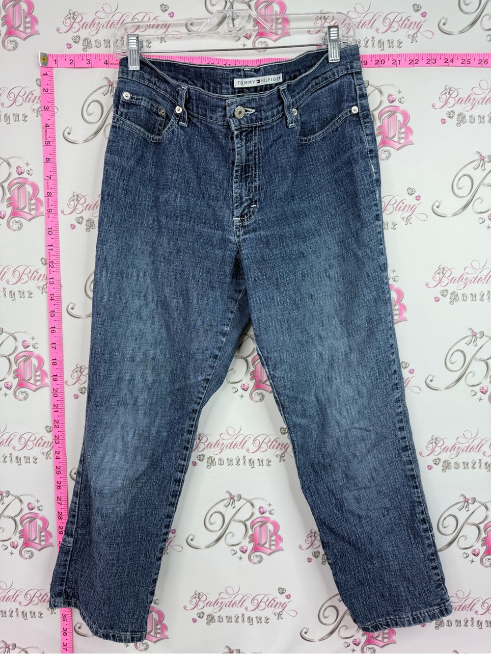 Tommy Hilfiger pants Dark Blue Relaxed Fit Women’s Jeans